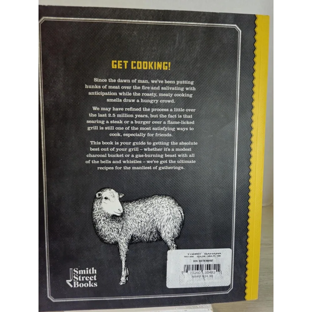 Feed The Man‎ Meat Cookbook barbecue pork beef fish recipes grilling smoker